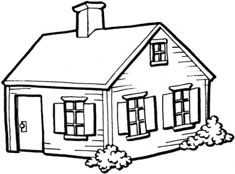 pic Drawings Of Houses Clipart clip art house clipart