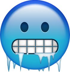 photo Emoji De Frio Iphone cold face emoji