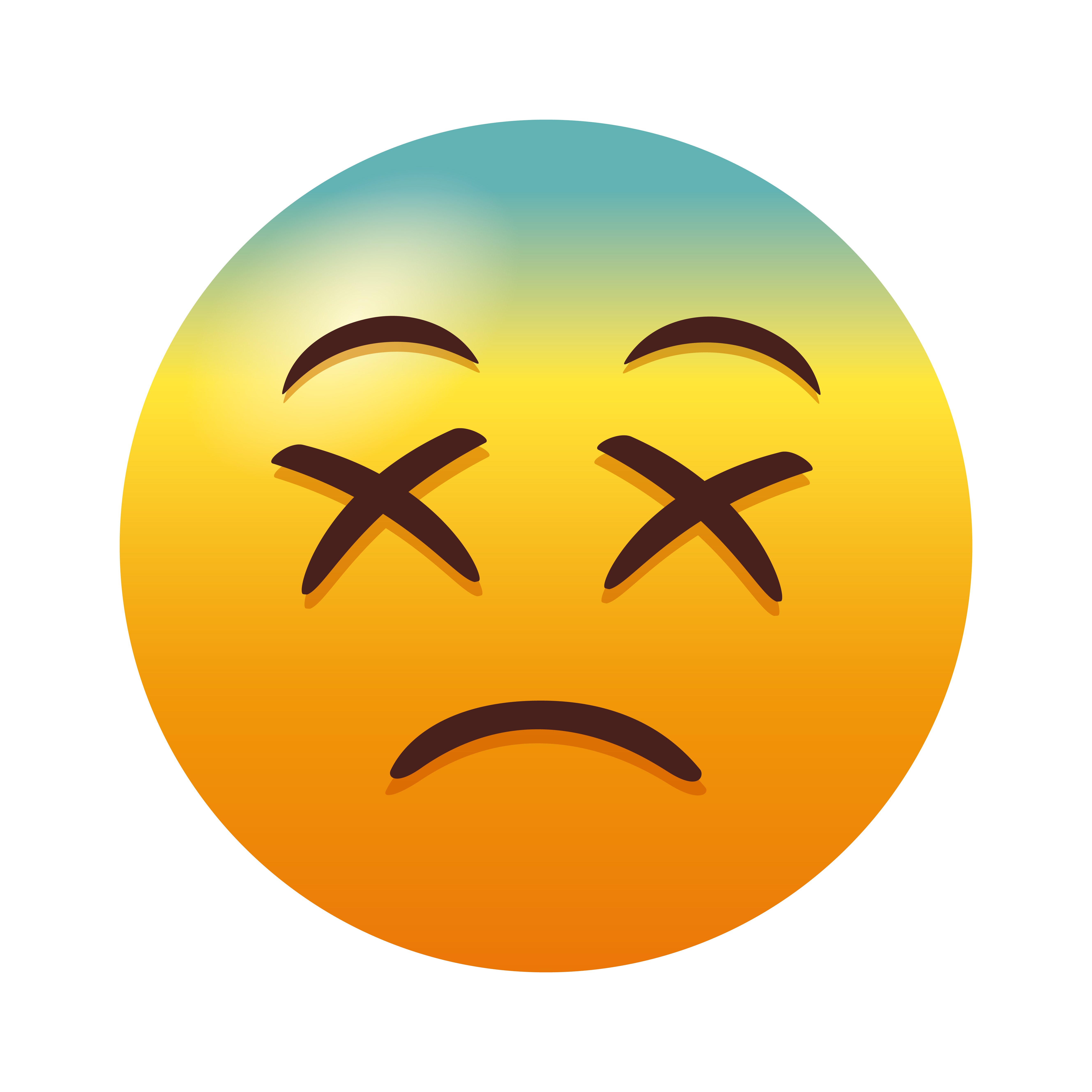 photo Emoji For Sad https www shutterstock com image vector crying emoticon isolated vector illustration on 337164185