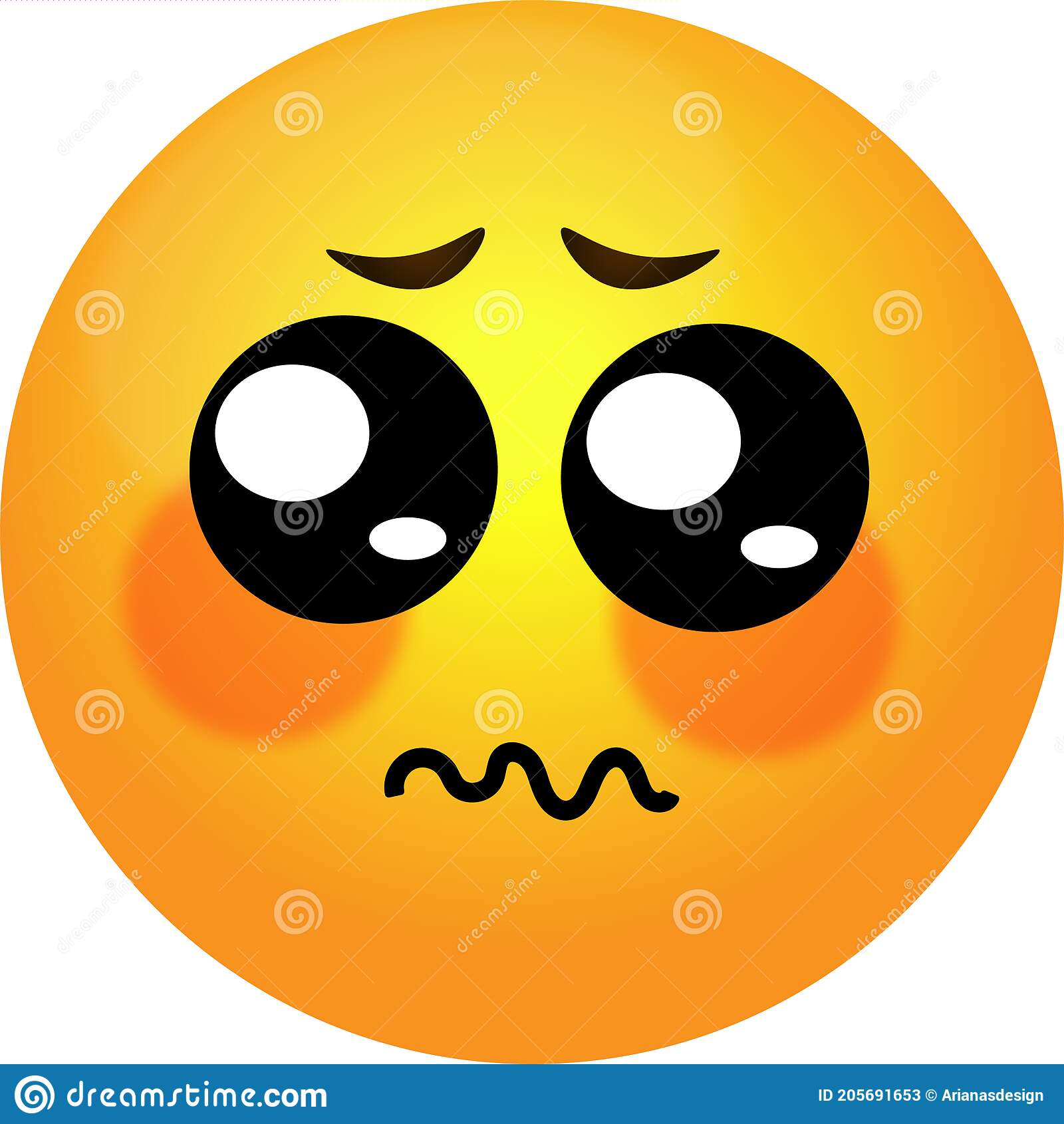 pics Emoji For Sad https www shutterstock com image vector face sad emoji cute emoticon isolated 1429700279