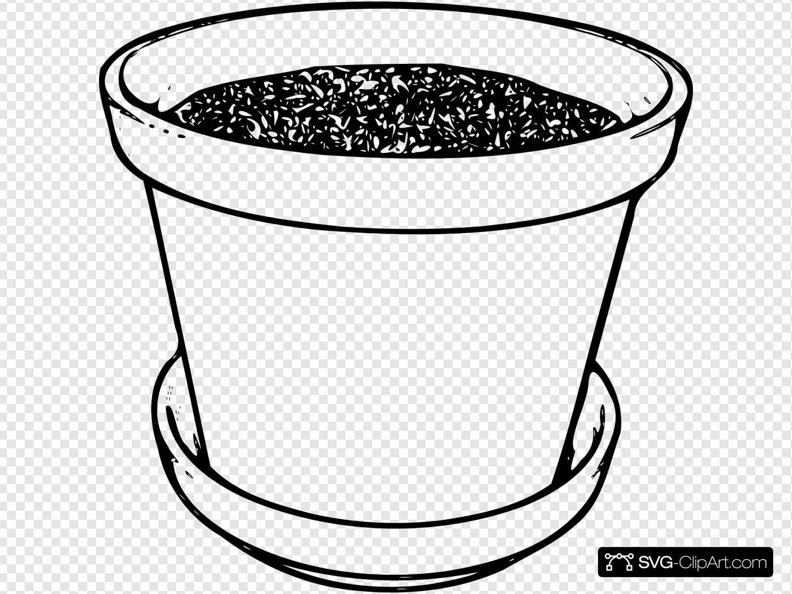 picture Empty Flower Pot Svg open flower pot svg free