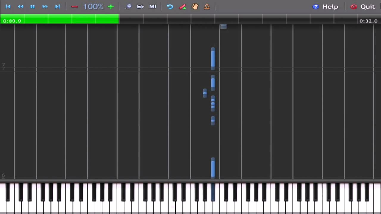 pic Epic Sax Guy Notes Piano epic sax guy synthesia tutorial piano easy one hand