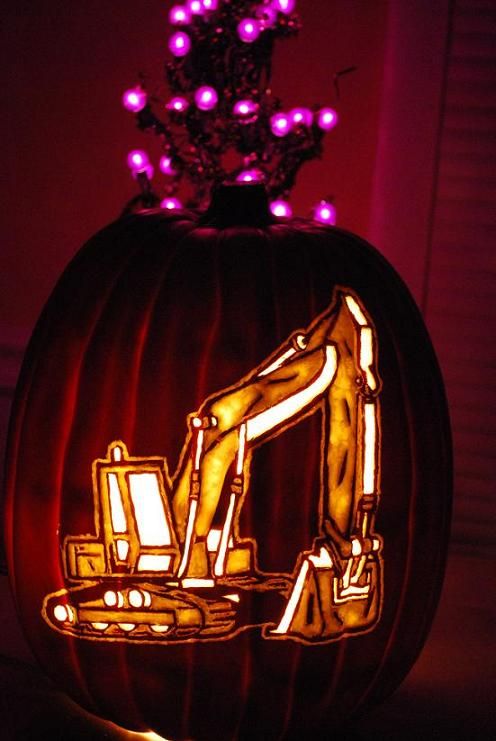 images Excavator Pumpkin Carving unique pumpkin carving ideas to inspire