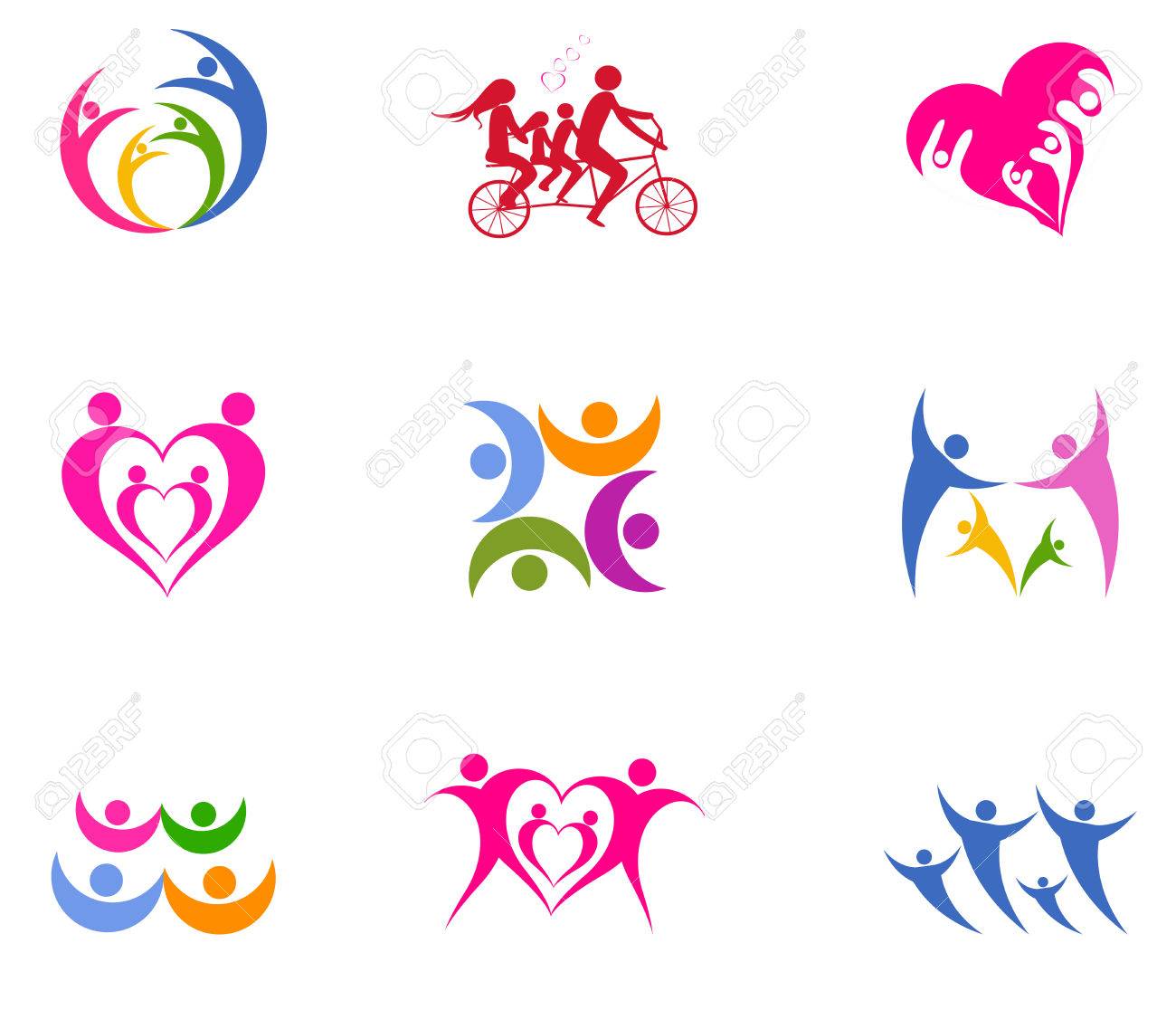 pic Family Day Logo logo vector happy family day