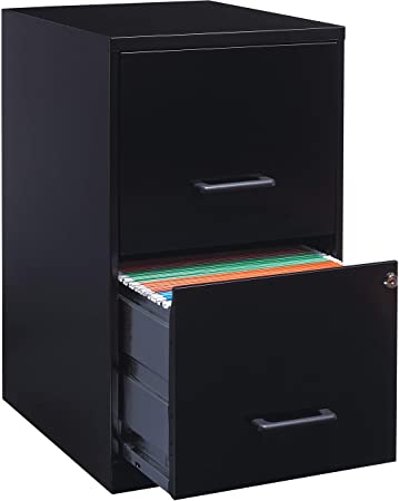 photo Filing Cabinet Images lorell 14341 18 deep 2 drawer file cabinet black