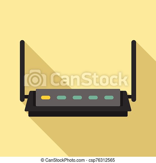 photo Firewall Router Icon vectorstock