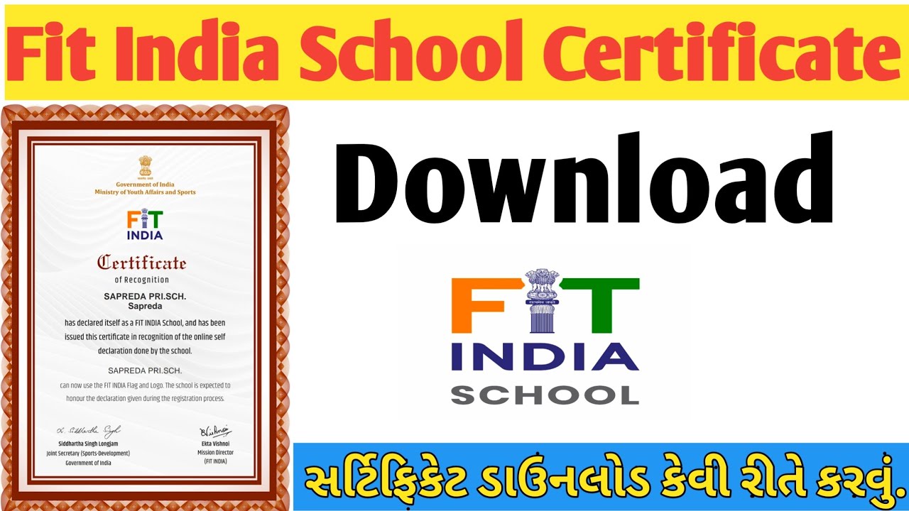 pics Fit India Logo And Flag fit india movement fitindiaoff twitter