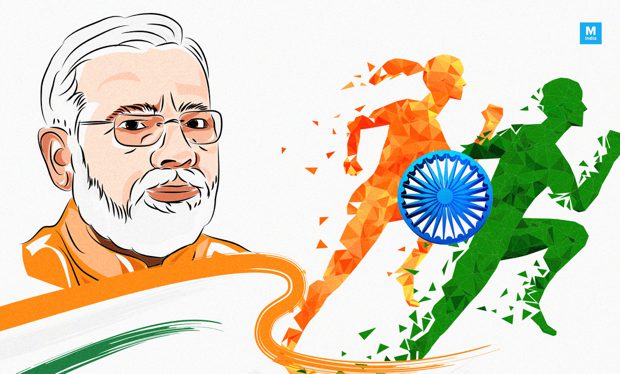 images Fit India Logo And Flag movement flag manava bharati india