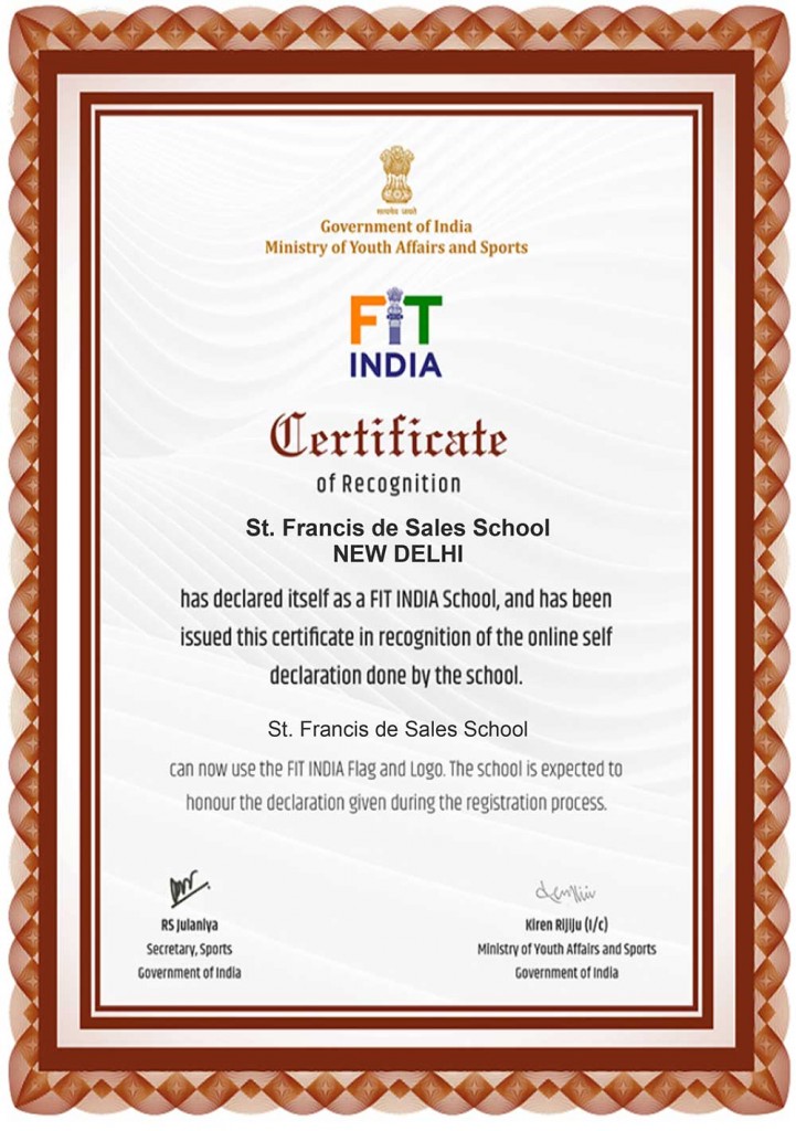 photo Fit India Logo And Flag fit india movement