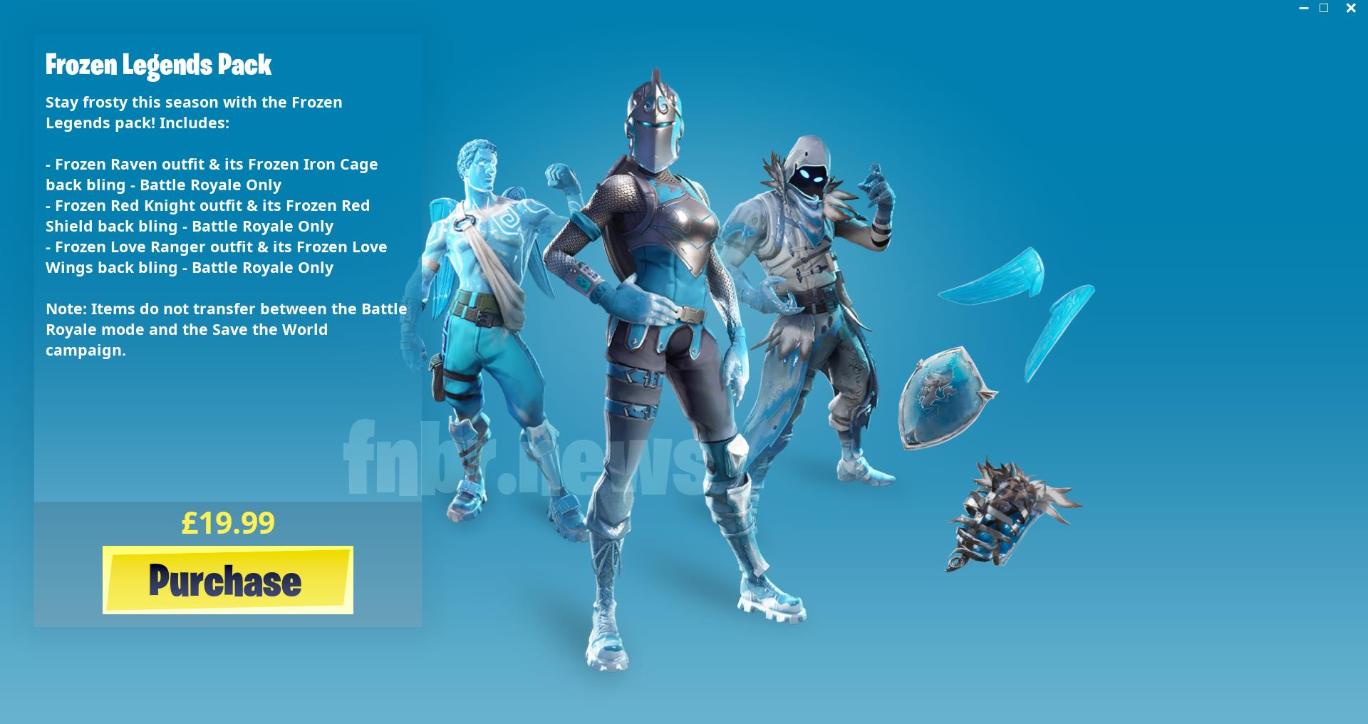 photo Fortnite Frozen Legends how to get new frozen legends bundle in fortnite frozen red knight frozen raven frozen love ranger