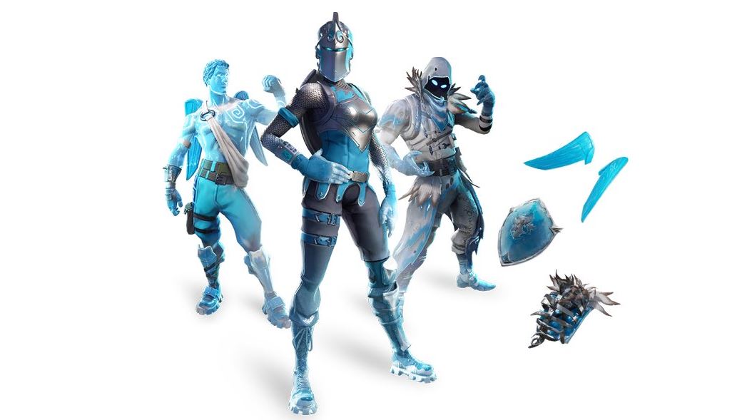 picture Fortnite Frozen Legends polar legends pack is here