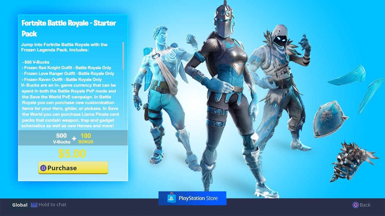 images Fortnite Frozen Legends frozen legends pack returns