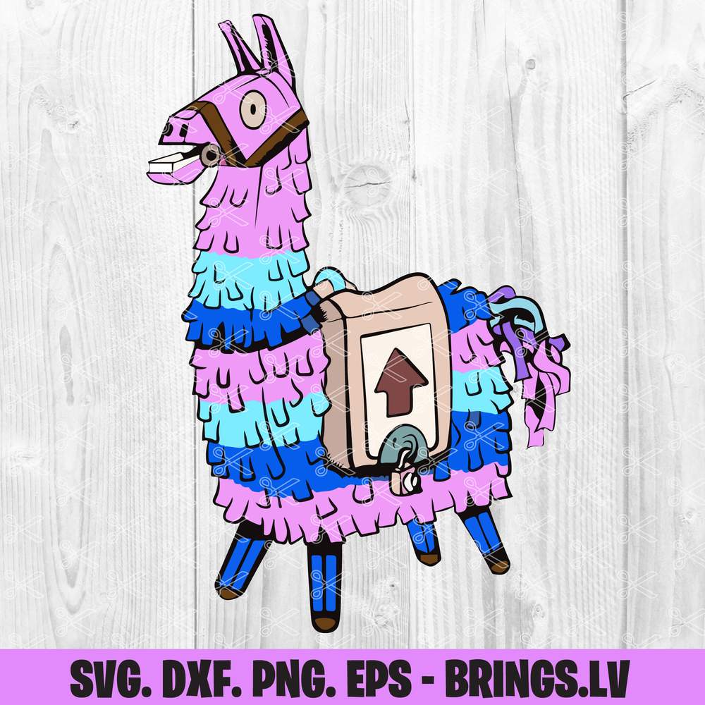 picture Fortnite Llama Clipart llama fortnite svg silhouette cameo