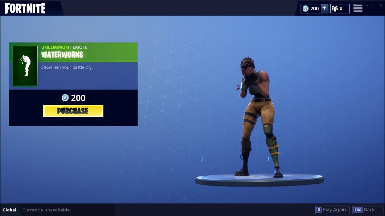 pics Fortnite Waterworks Emote fortnite waterworks emote
