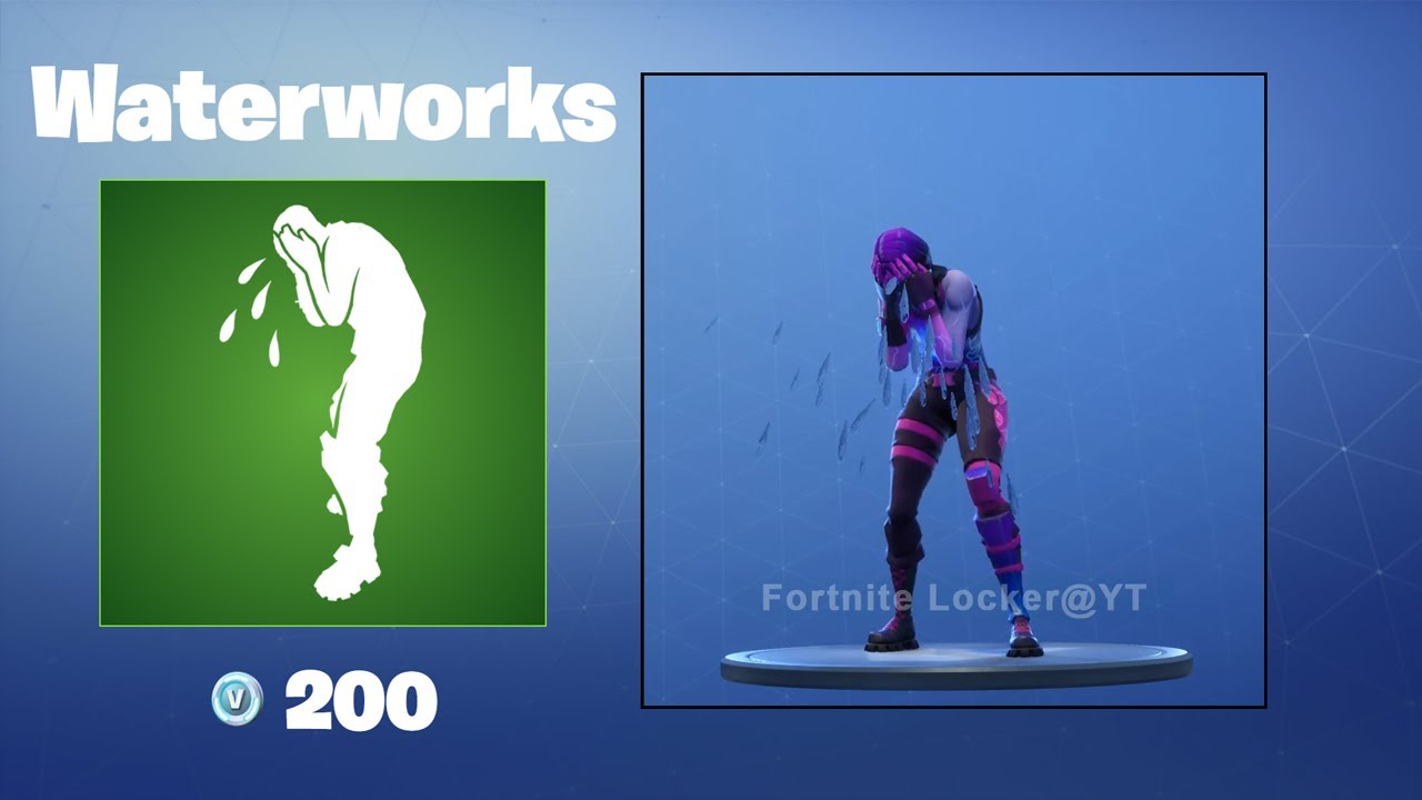 photo Fortnite Waterworks Emote fortnite waterworks emote pro game guides
