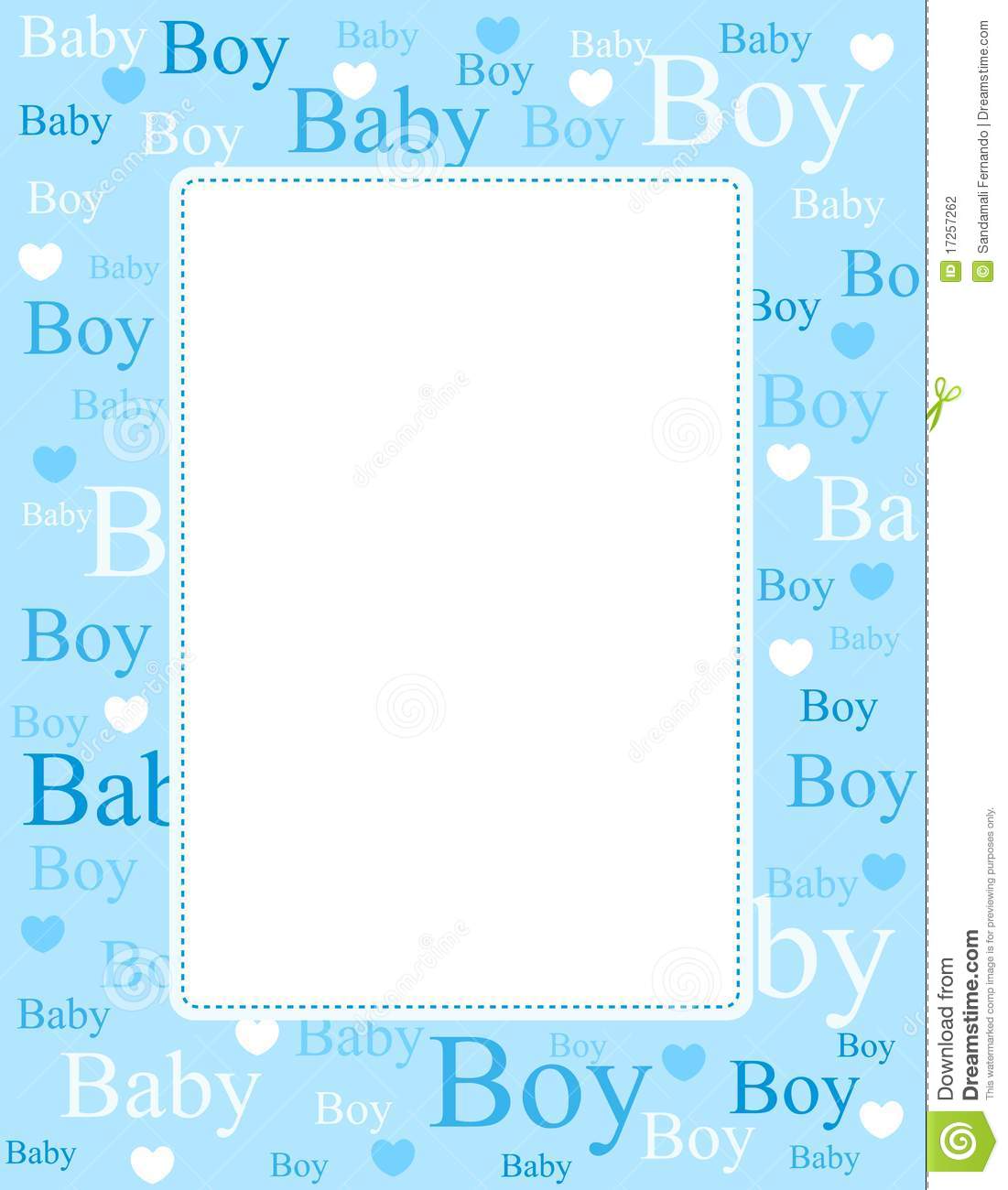 picture Free Baby Boy Border baby border boy illustration 14569727