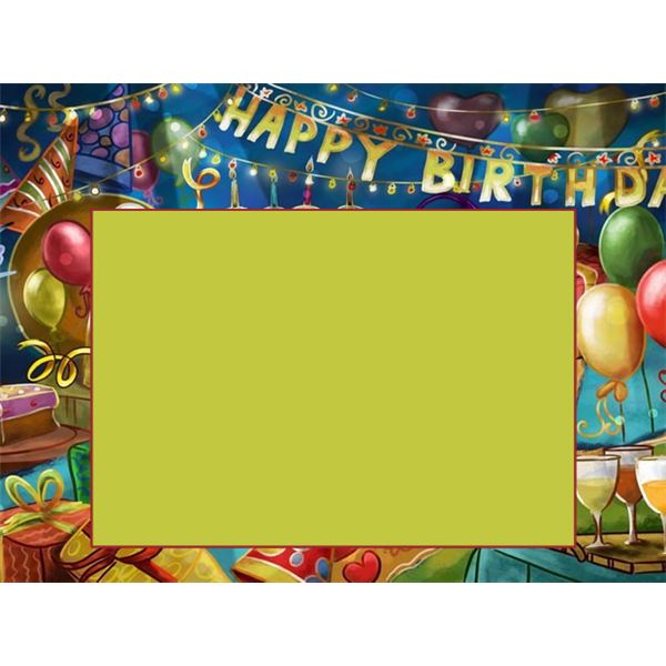 picture Free Birthday Border Templates For Microsoft Word clipart library