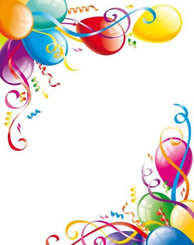 pix Free Birthday Border Templates For Microsoft Word clipart library