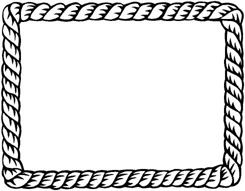 photo Free Clipart Rope Border clip art borders rope knots clip art