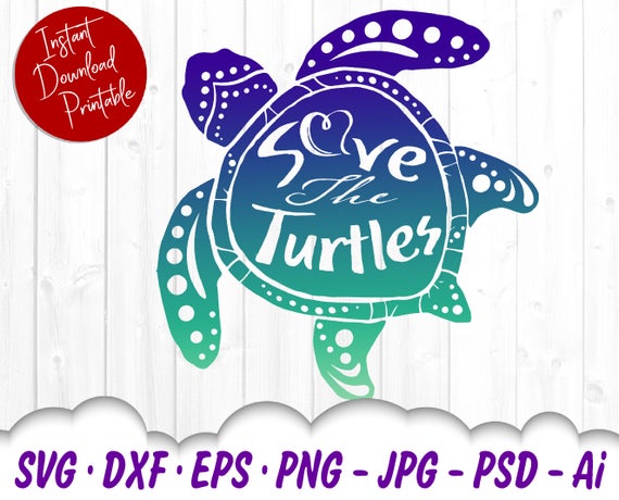 images Free Save The Turtles Svg etsy