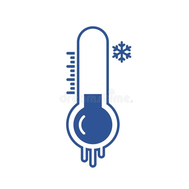photo Freezing Thermometer Clip Art clipart library
