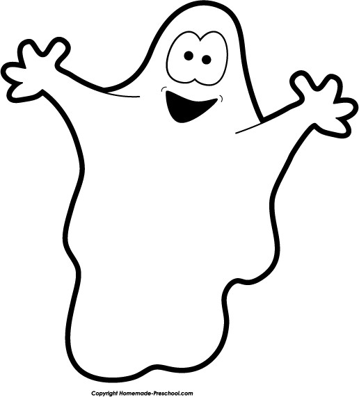 pic Friendly Ghost Clipart halloween clip art cute little ghost