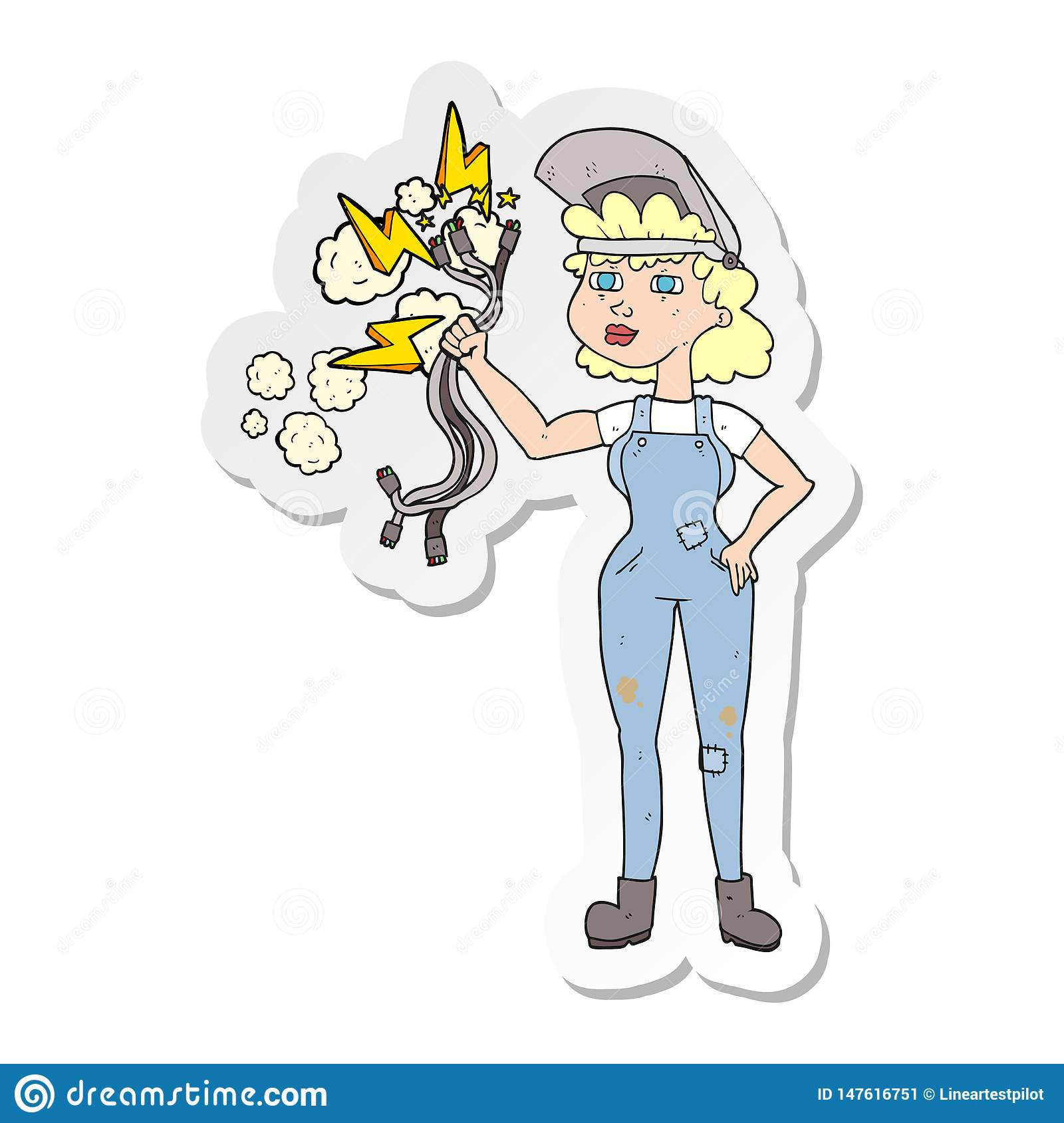 pics Funny Electrician Cartoon bad electrician funny cartoon illustration