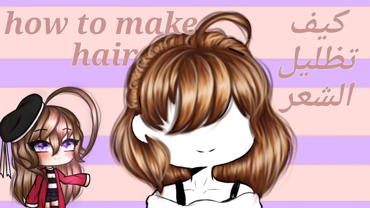 pix Gacha Hair Edit how to make hair speed edit gacha life