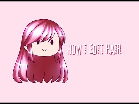 pic Gacha Hair Edit how i shade edit the hair tutorial 3