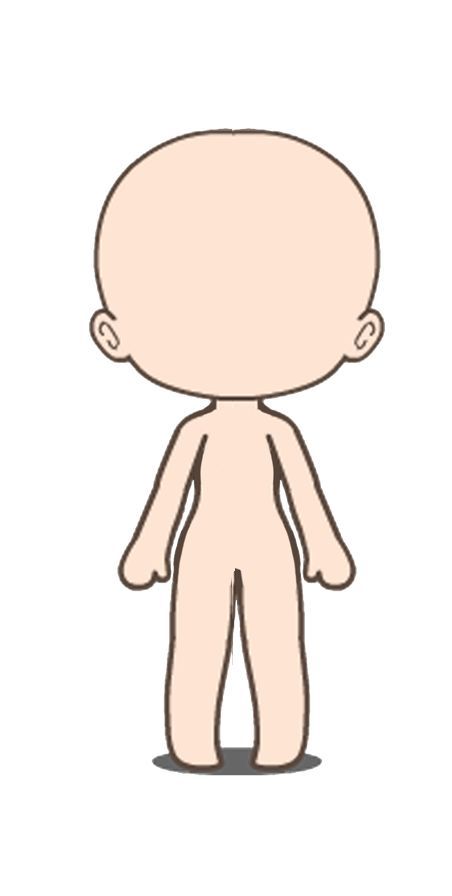 pix Gacha Life Body Edit drawing base chibi drawings chibi body