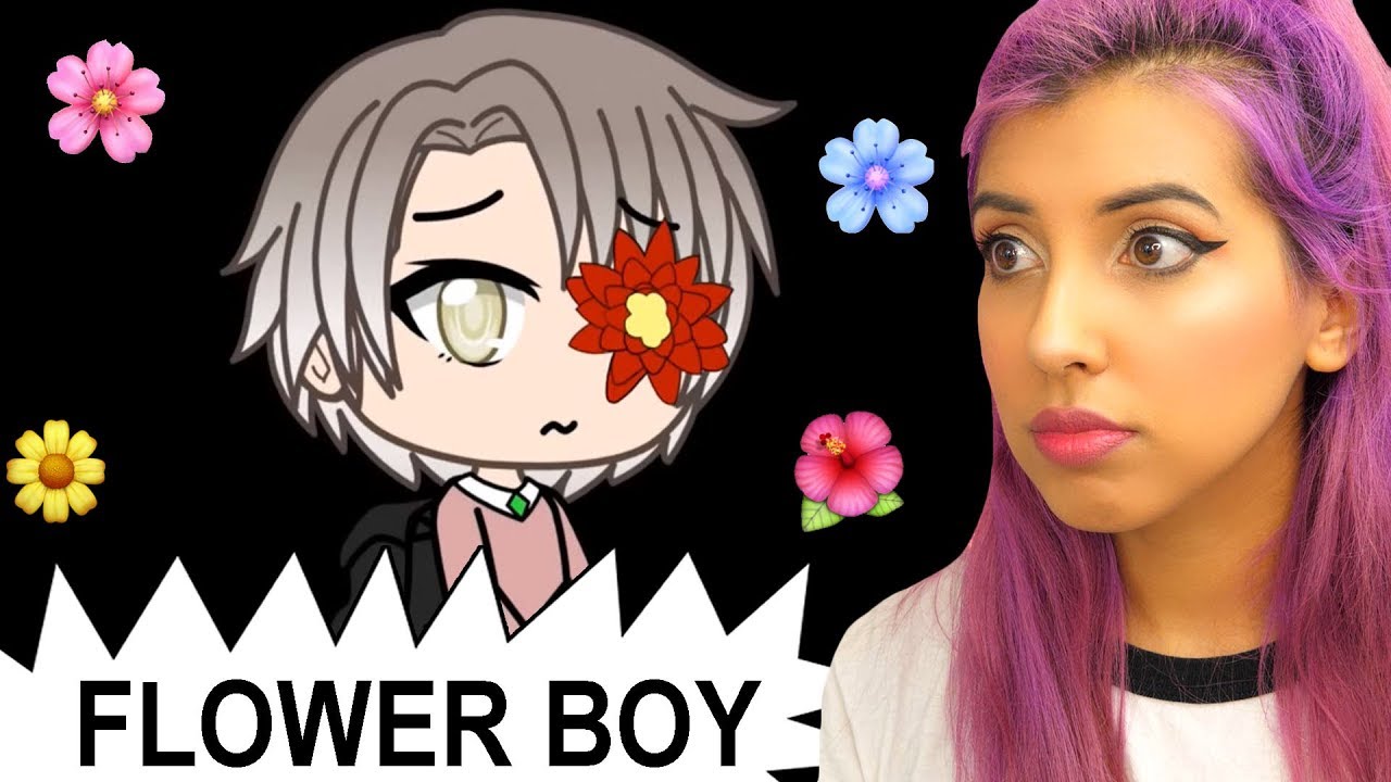 pics Gacha Life Flower blocky gets a crush on flower in gacha