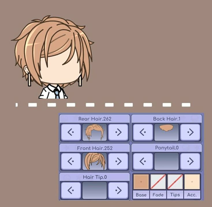 photo Gacha Life Hairstyles Boy hairstyle ideas for boys gacha club