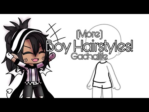 pics Gacha Life Hairstyles Boy more boy hairstyles gachalife