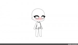 images Gacha Mannequin i made gacha club life mannequin to make custom poses ibis paint x