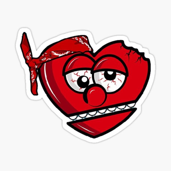 picture Glo Gang Heart redbubble