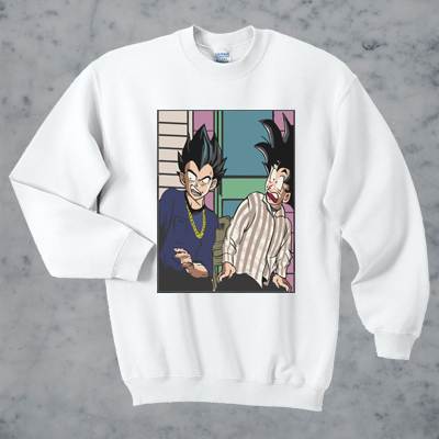 picture Goku And Vegeta Friday Sweater peanutsausage com
