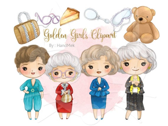 images Golden Girls Clipart golden girls svg golden girls dxf