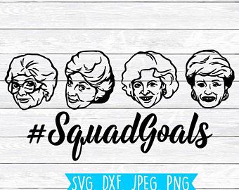 picture Golden Girls Clipart stay golden svg the golden girls svg png jpg dxf eps cricut cut file clipart silhouette instant download