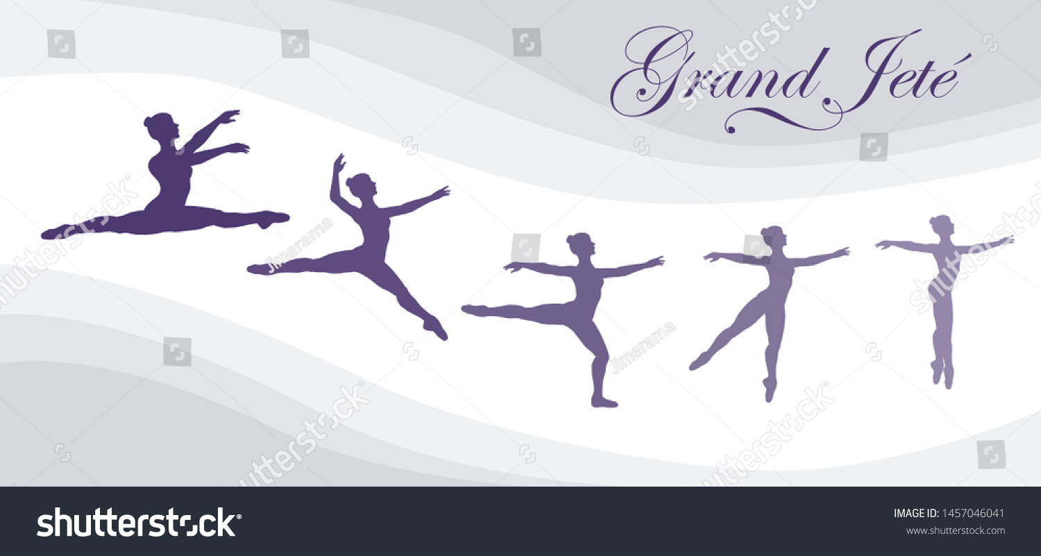 pic Grand Jete Silhouette clipart library