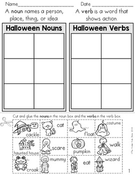 wallpapers Halloween Nouns Worksheet halloween proper nouns halloween nouns halloween grammar worksheet