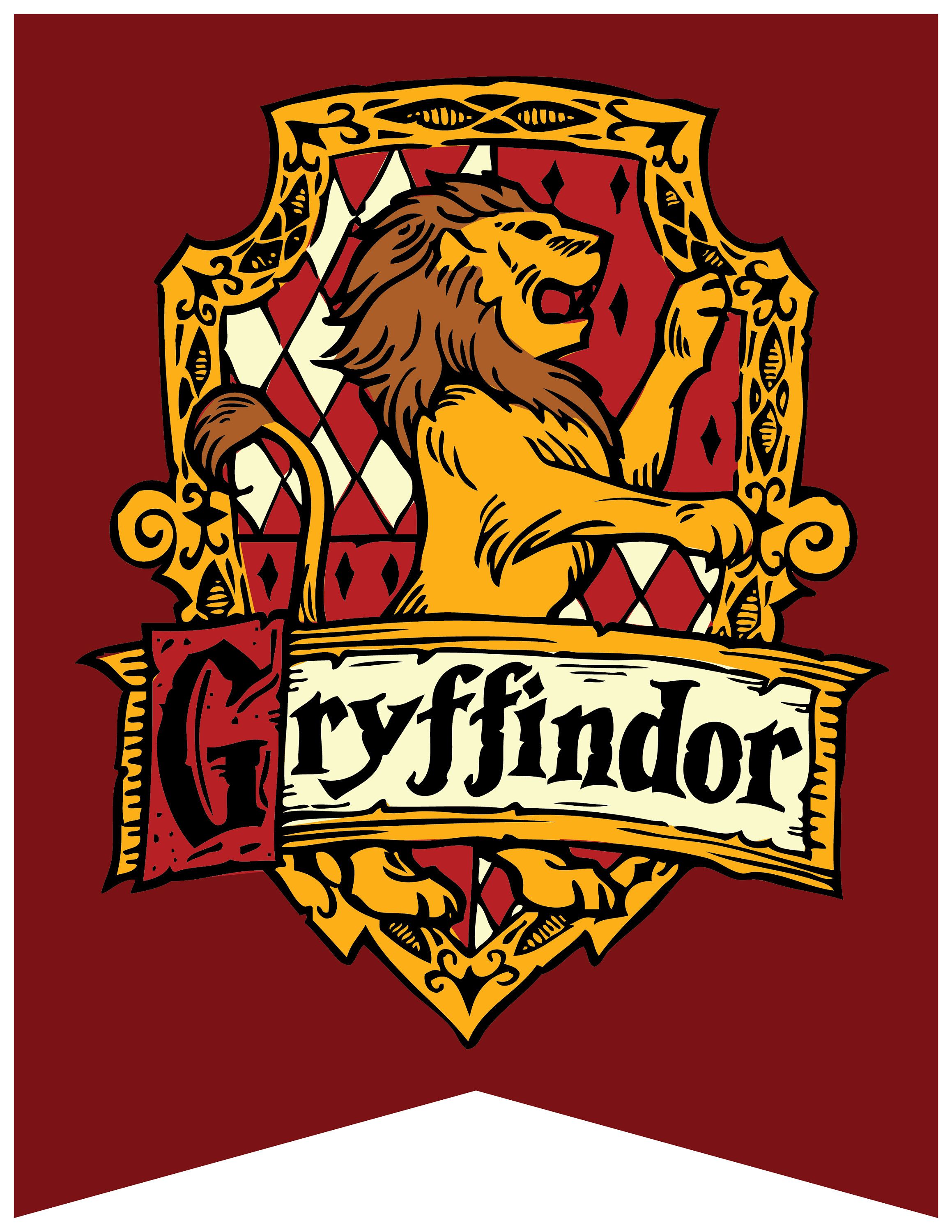 pics Harry Potter Gryffindor Crest Printable freshly completed