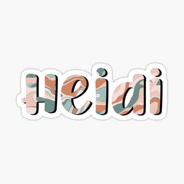 photo Heidi Calligraphy free name designs