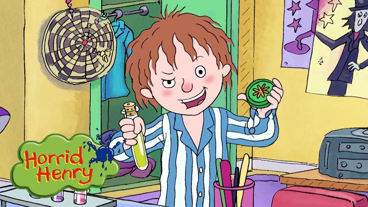 picture Henry Cartoon Picture the dinner party horrid henry cartoons for children