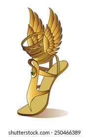 pix Hermes Winged Shoes hermes shoes greek god costume