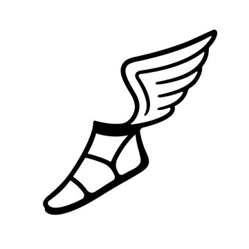 photo Hermes Winged Shoes usd