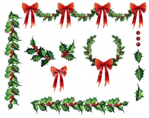 images Holiday Swag Clipart free christmas garland clip art with no
