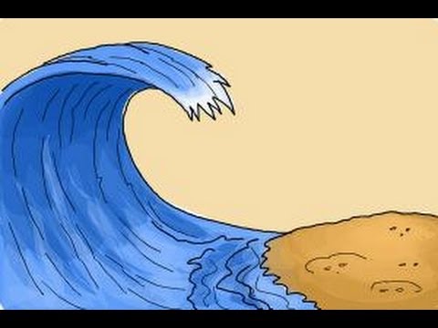pix How To Draw A Tsunami Easy how to draw a wave for kids