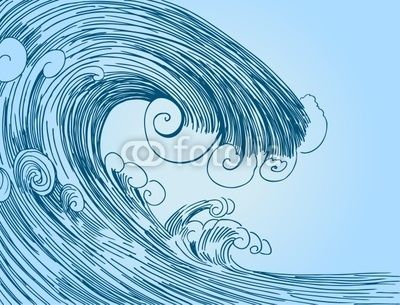 pic How To Draw A Tsunami Easy https www alamy com vector cartoon stick figure drawing conceptual illustration of man or tourist on beach or shore running away from the big ocean or sea water wave or tsunami image367953152 html