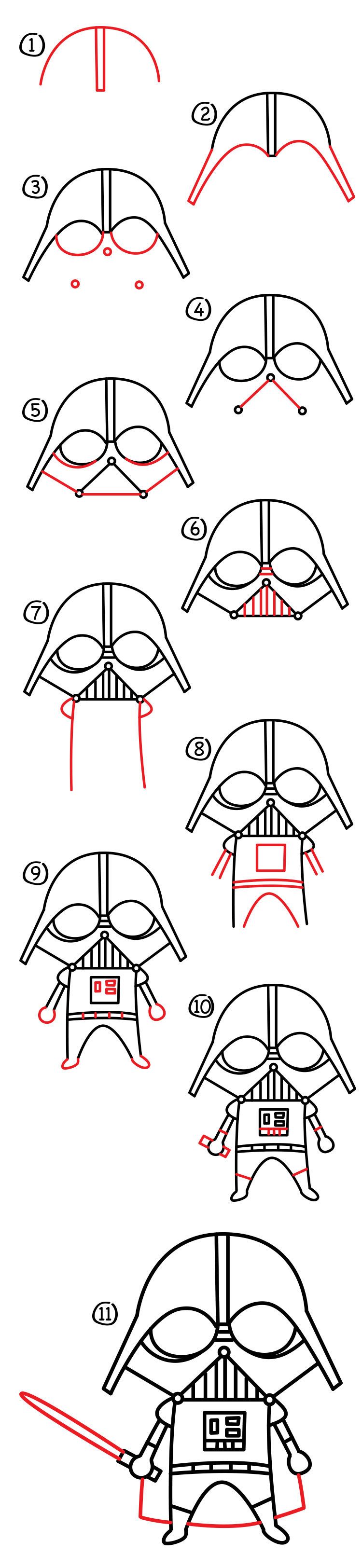wallpapers How To Draw Cartoon Darth Vader star wars drawings darth vader mask
