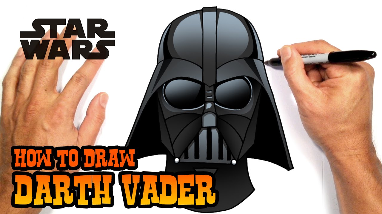 photo How To Draw Cartoon Darth Vader pin em kids